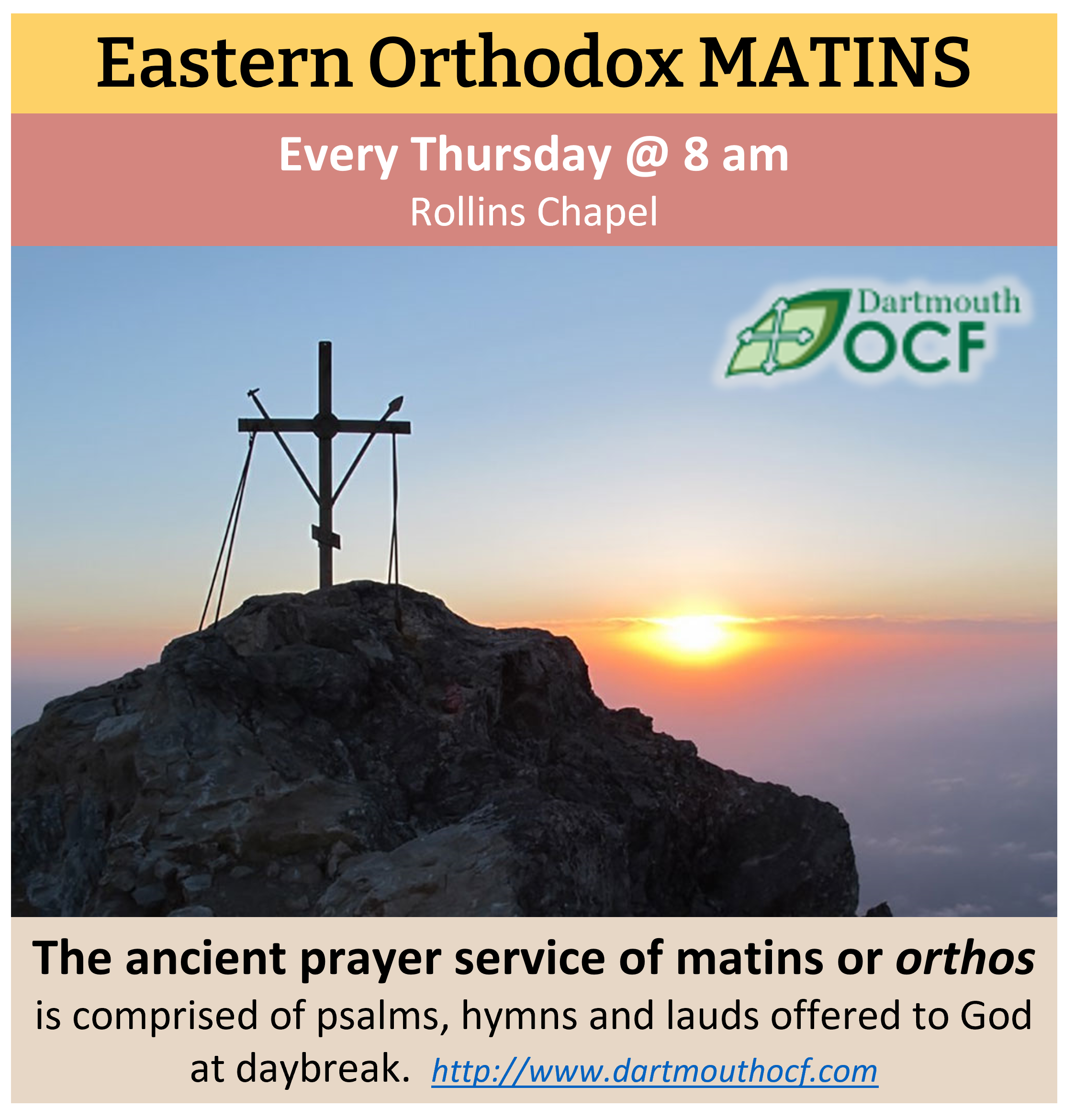 Matins Infographic